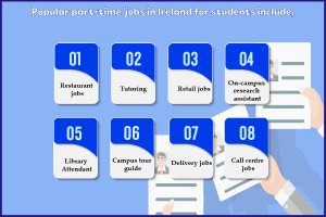 part time jobs in ireland for students